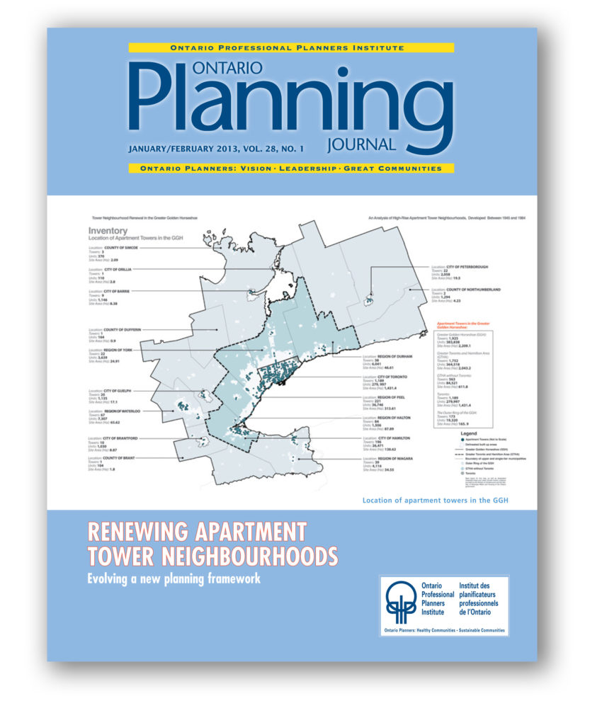 New Apartment Tower RAC Zoning in Ontario Planning Journal Tower